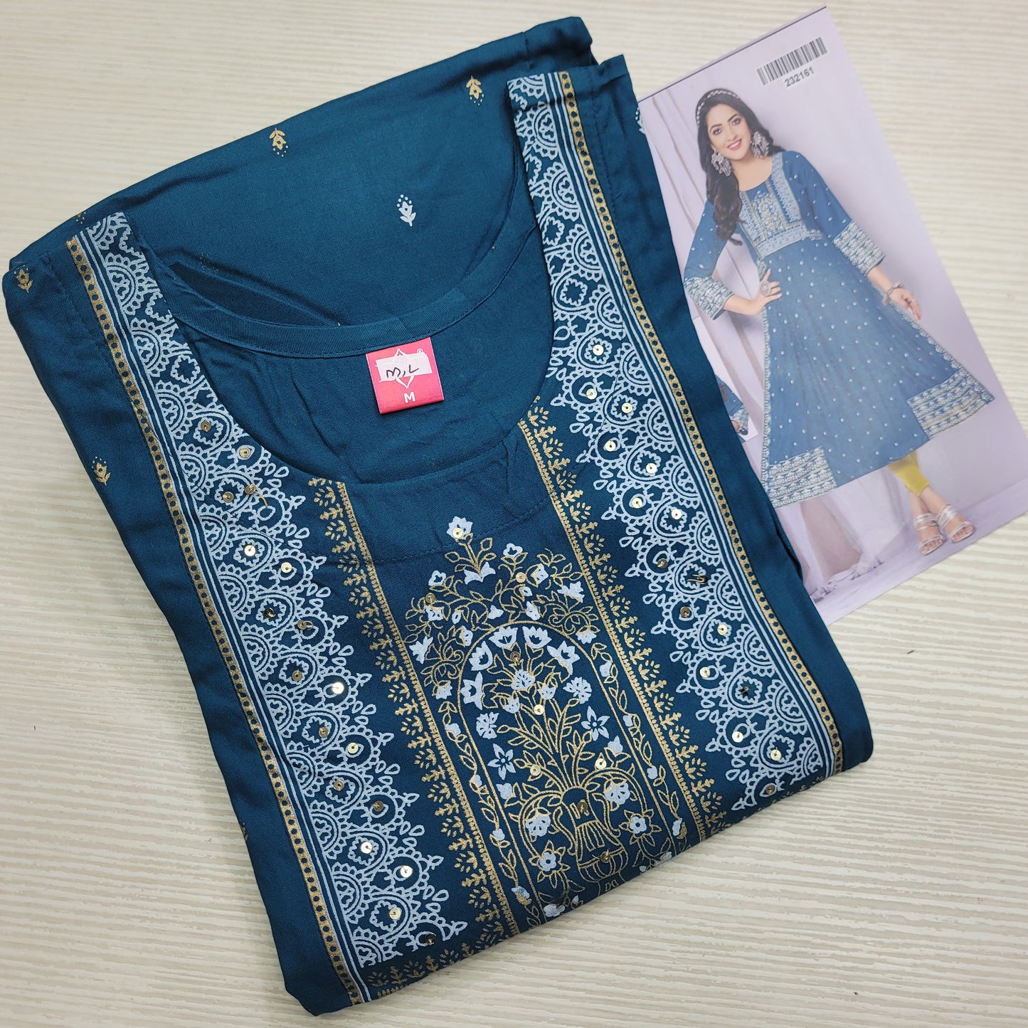 Naira Cut Slub Cotton Kurti | NC30