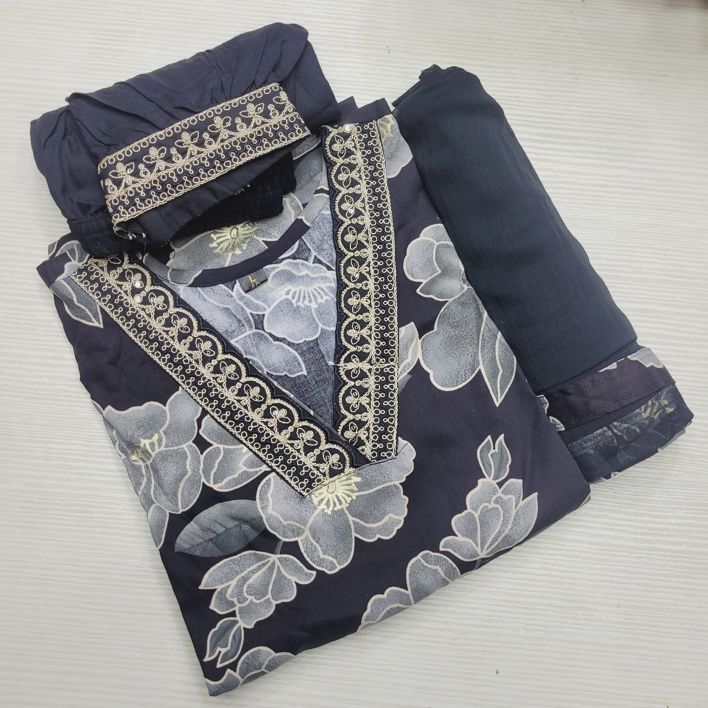 Afghani Pattern Kurti | AF01