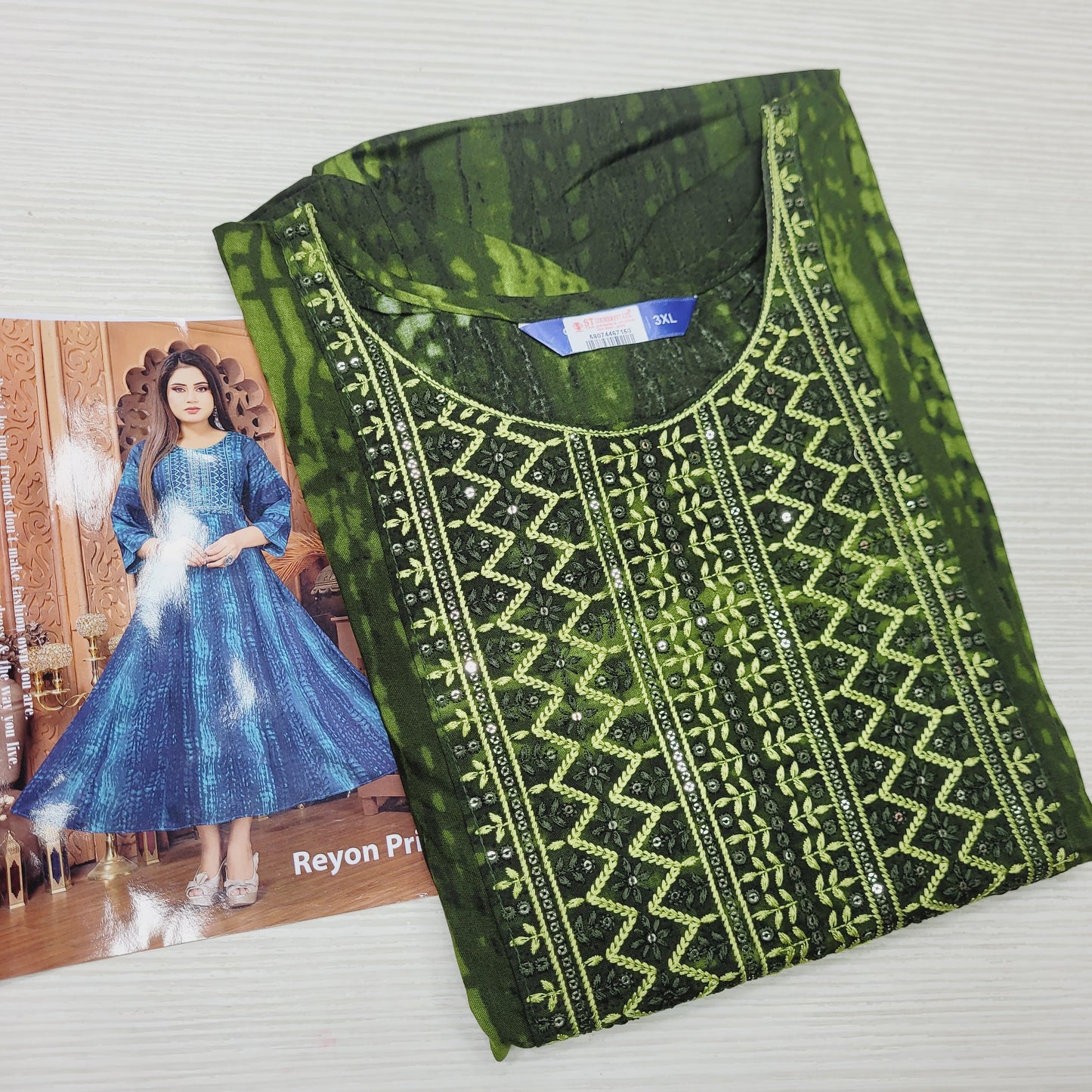 Rayon Anarkali | PL72