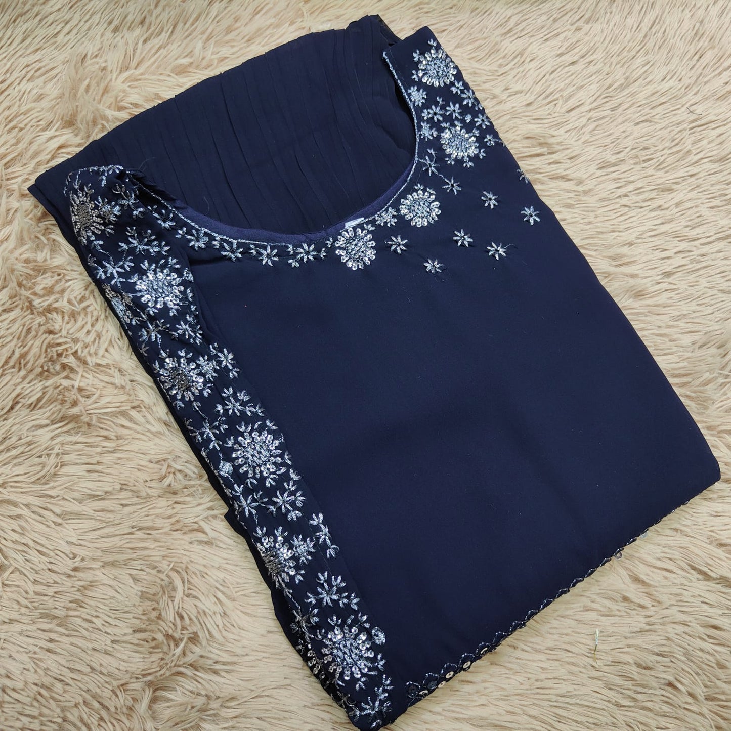 Anarkali Kurti | Chiffon Half Saree| AK301