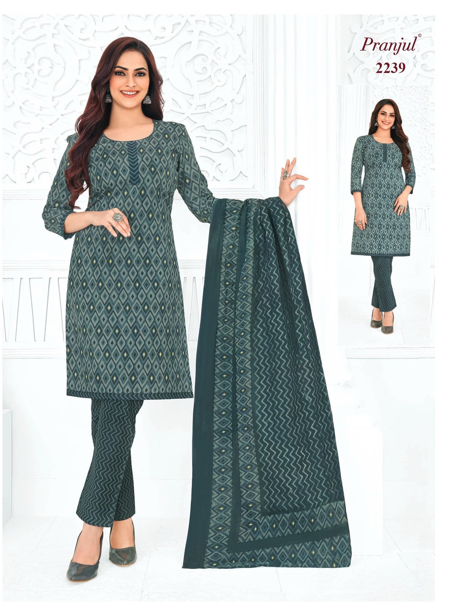 Pranjul Salwar | Top Bottom Dupatta | SW239