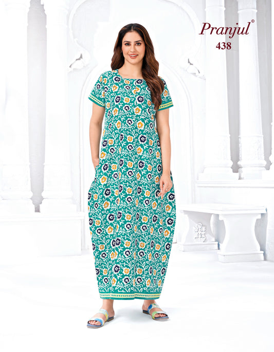 Pranjul Nighty | Pure Cotton - PN38