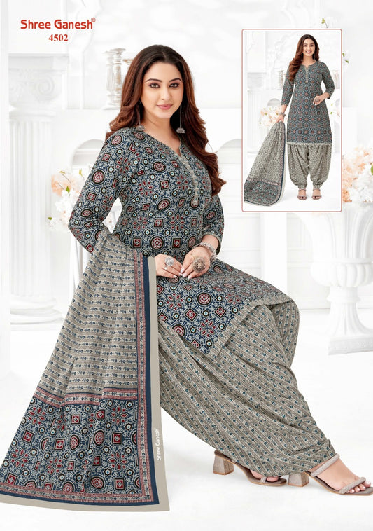 Sree Ganesh Salwar with Patiyala Pant | SP4502