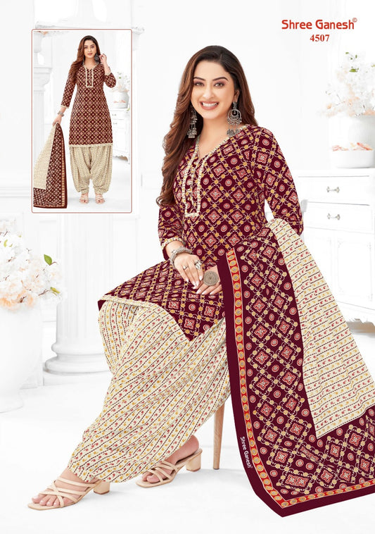 Sree Ganesh Salwar with Patiyala Pant | SP4507