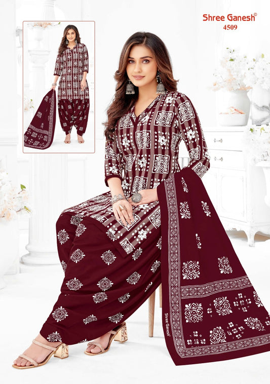 Sree Ganesh Salwar with Patiyala Pant | SP4509