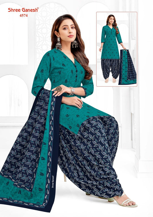 Sree Ganesh Salwar with Patiyala Pant | SP4574