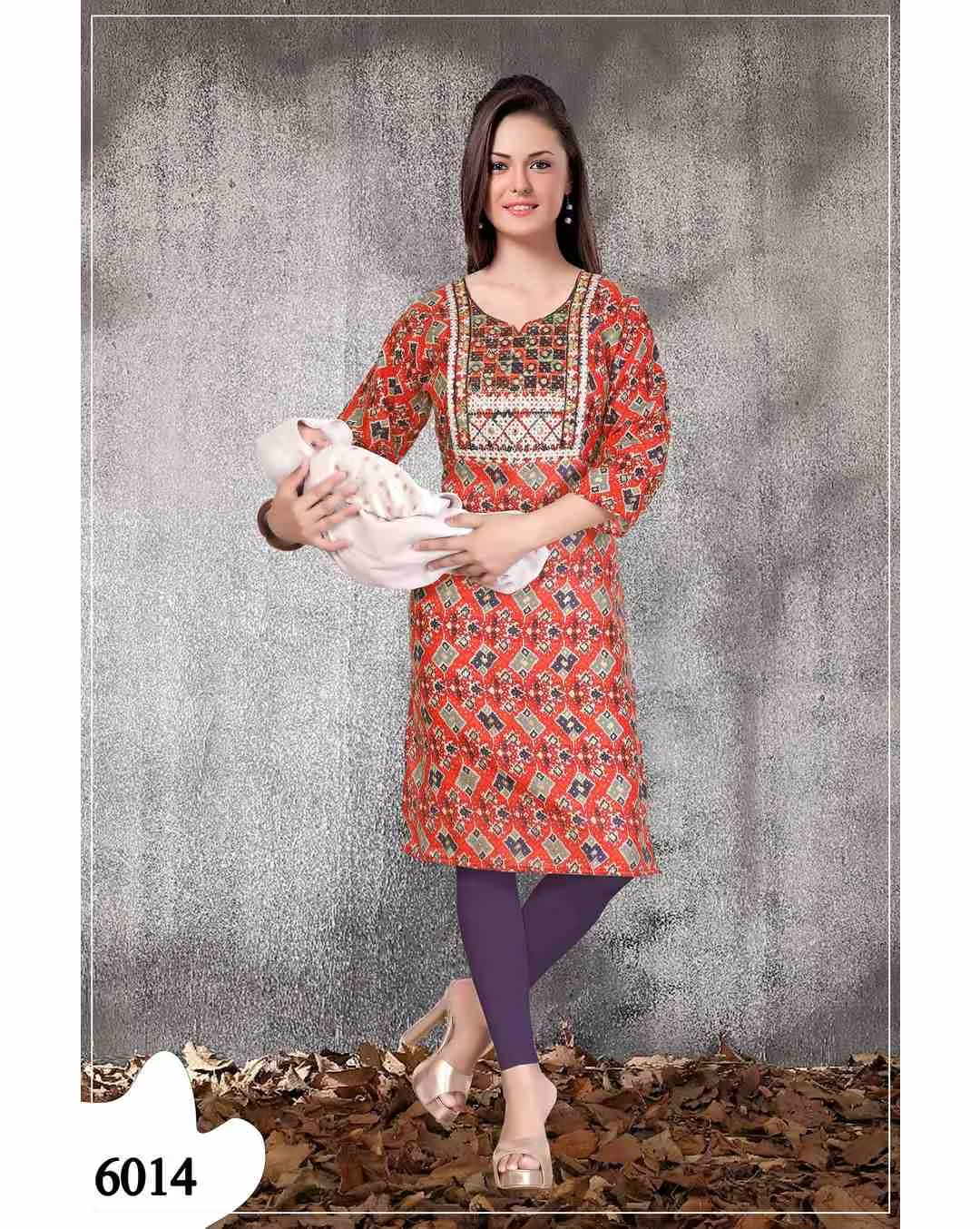 Feeding Side Cut Kurti - Mix Cotton | FK01