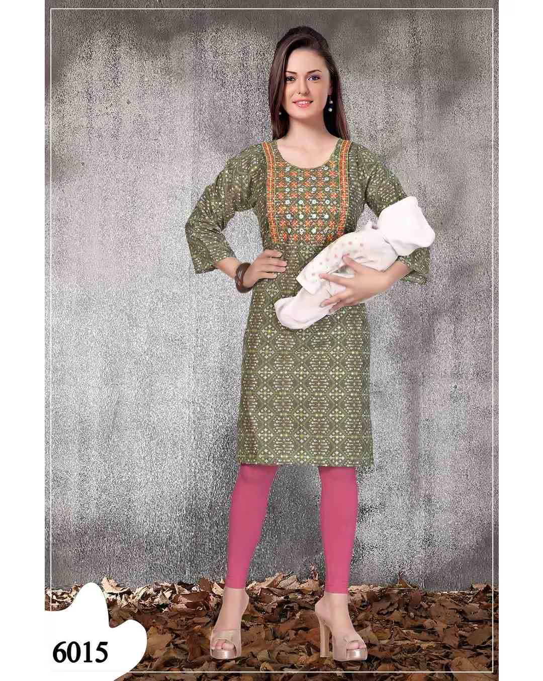 Feeding Side Cut Kurti - Mix Cotton | FK01