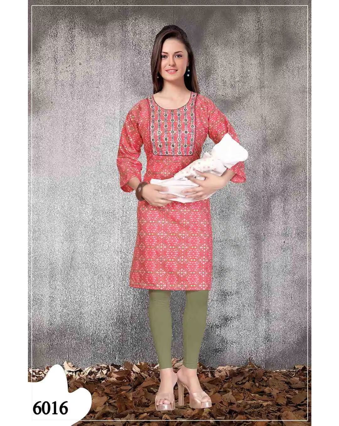 Feeding Side Cut Kurti - Mix Cotton | FK01