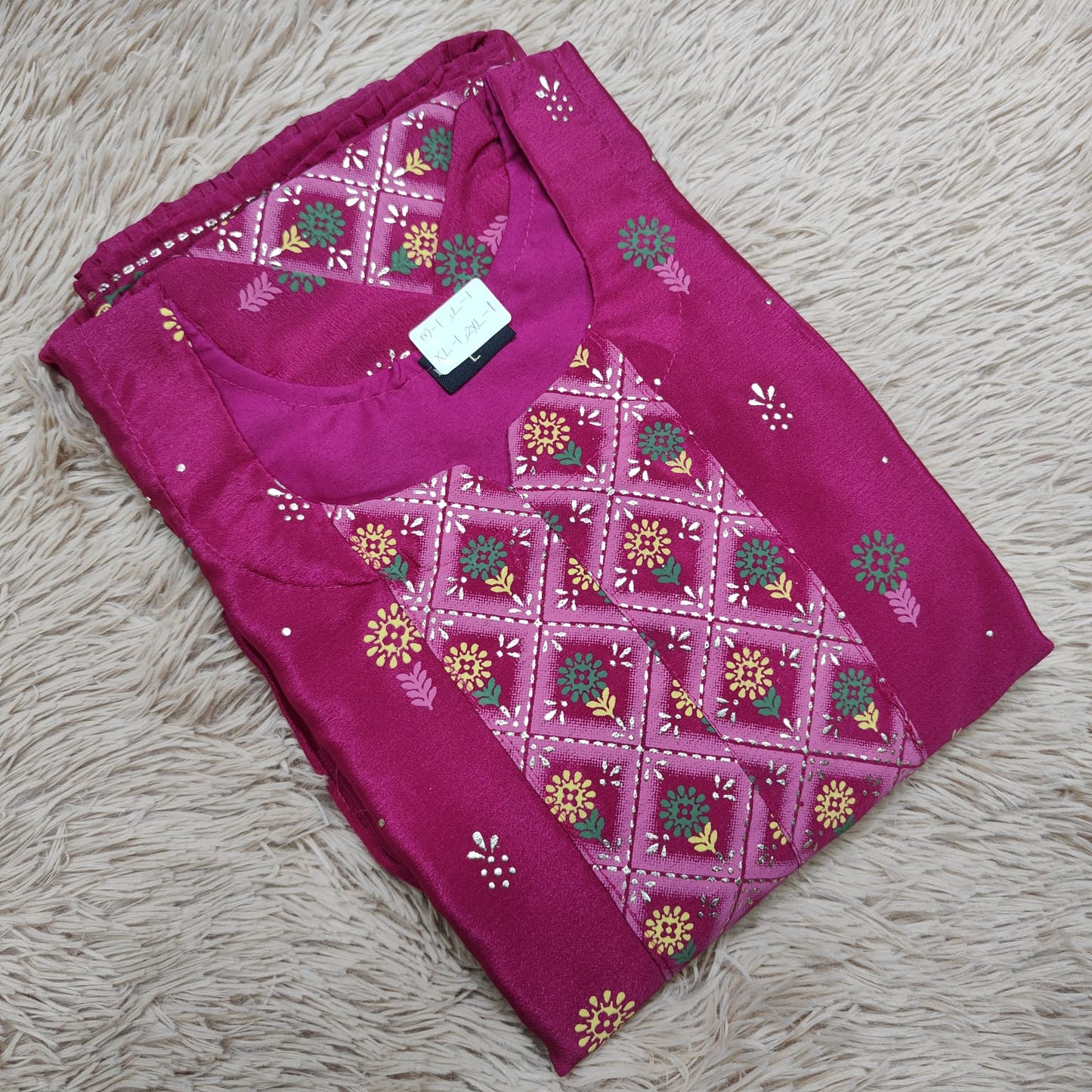 Anarkali Kurti | Vichitra Silk | AK297