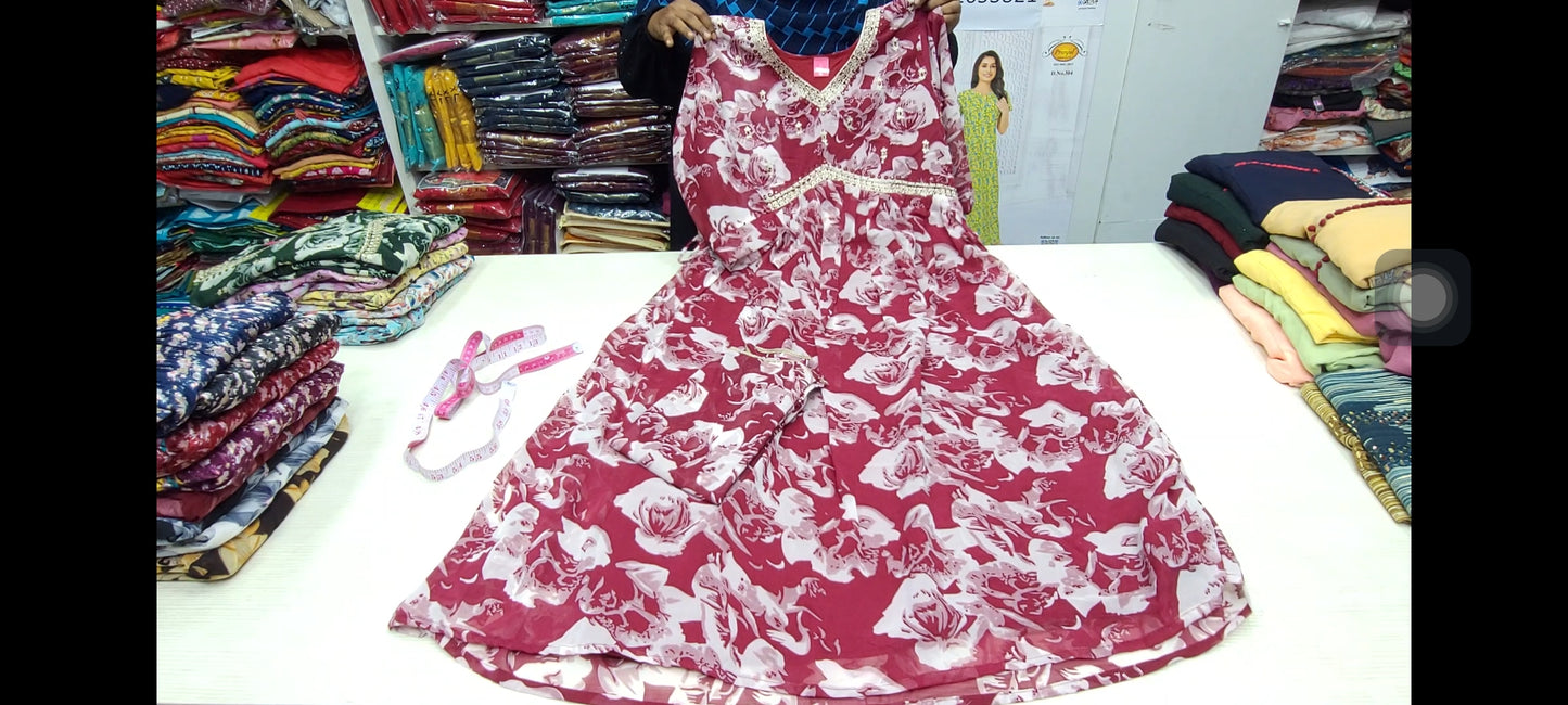 Aaliya Cut with Dupatta - AC01