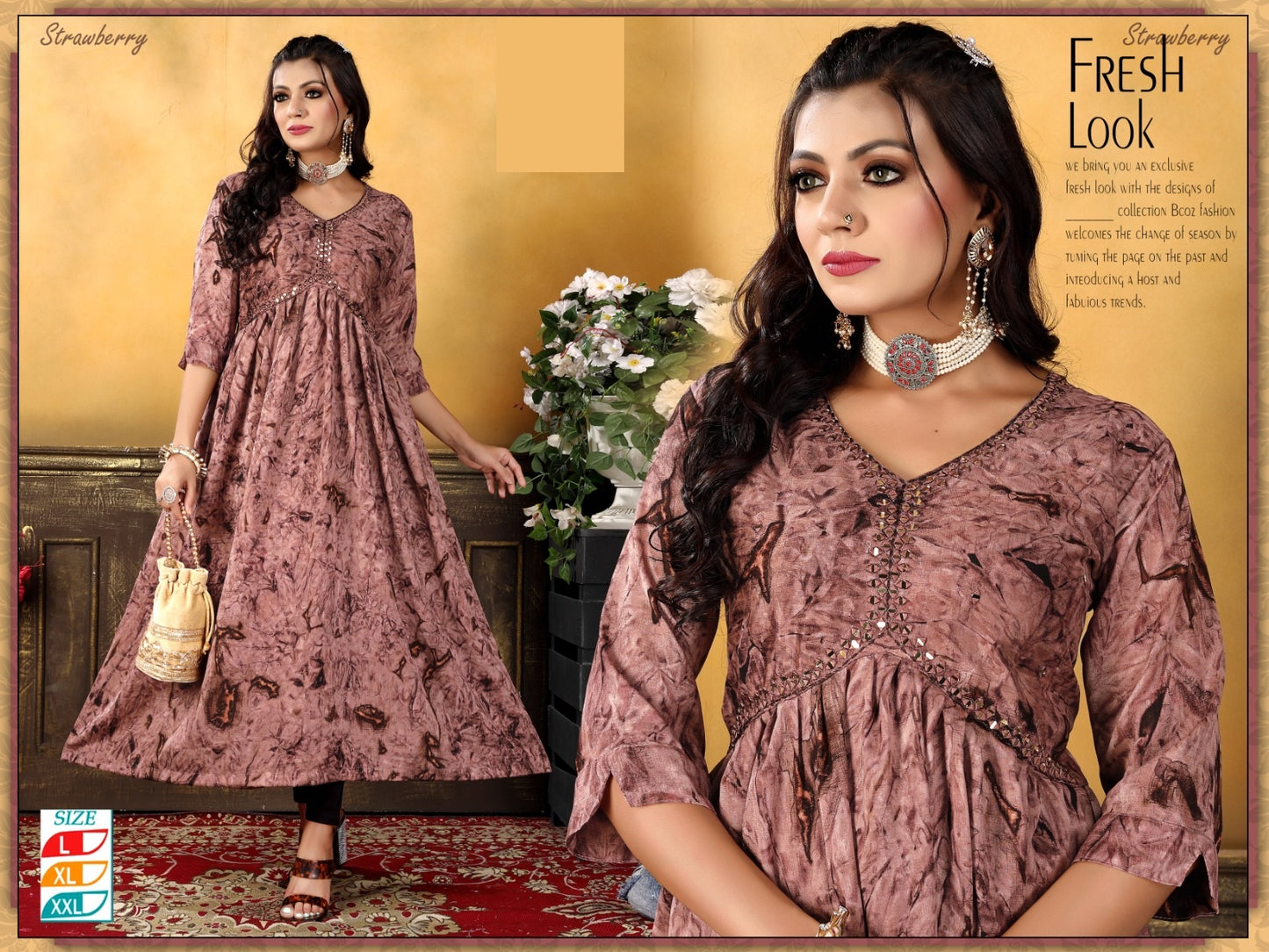 Aaliya Cut Kurti- AC11