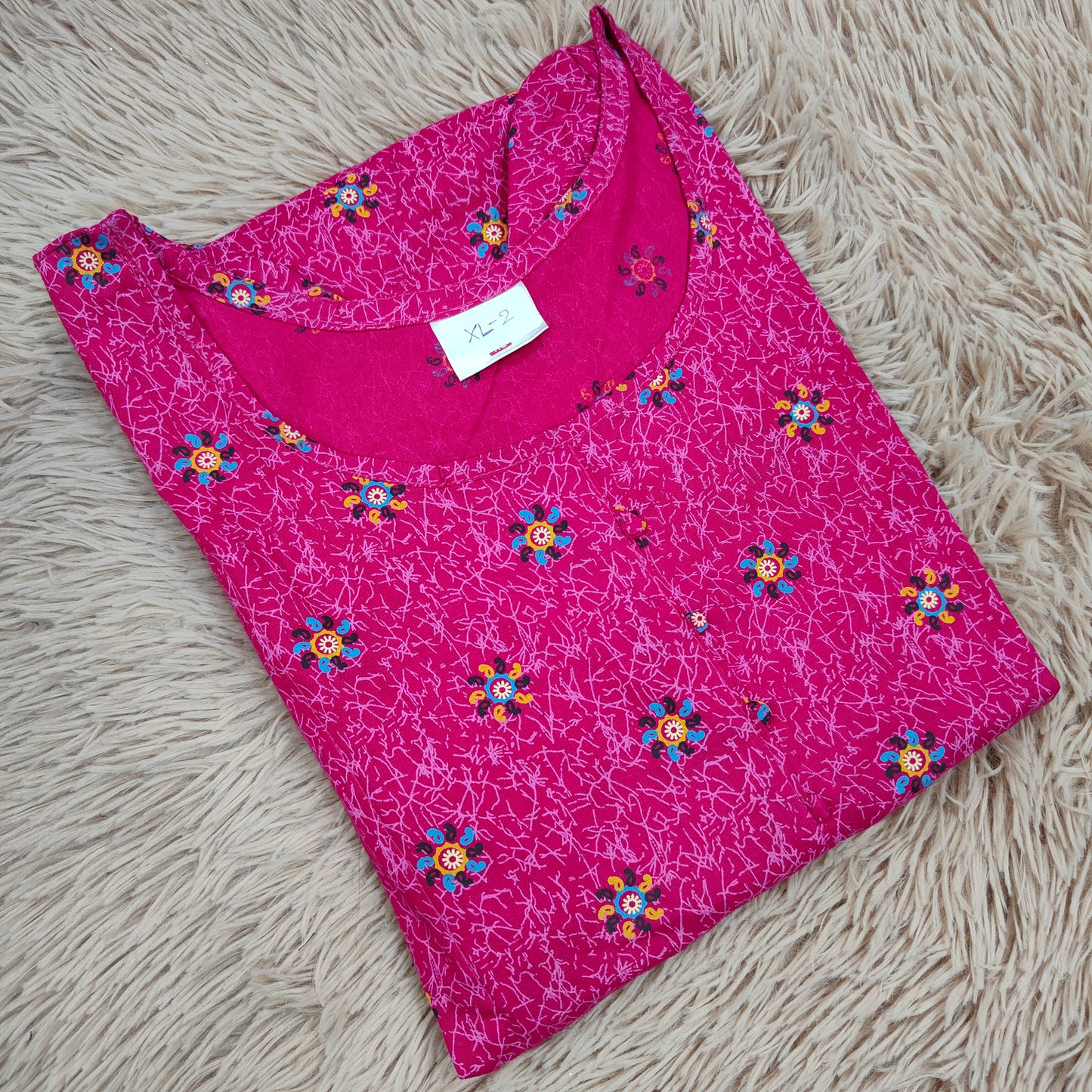 Pure Cotton Feeding Kurti | FK56