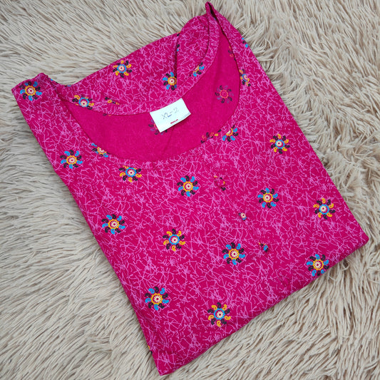 Pure Cotton Feeding Kurti | FK56