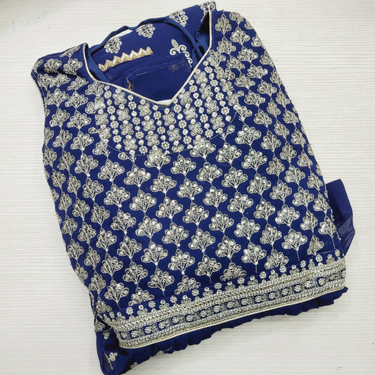 Heavy Party Wear Top Bottom Dupatta | G160