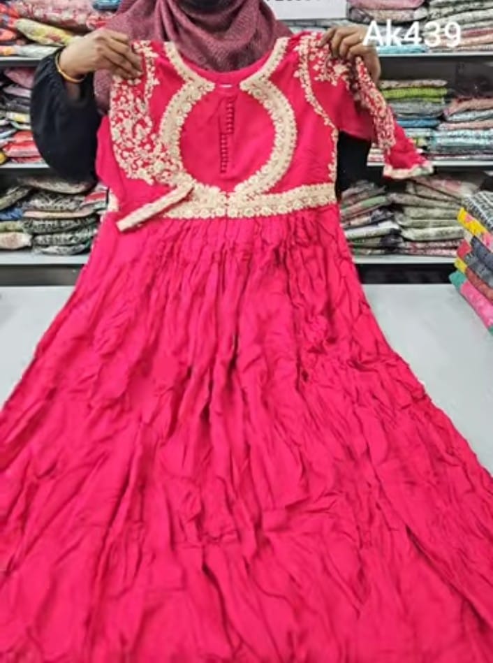 Rayon Anarkali Kurti | AK439