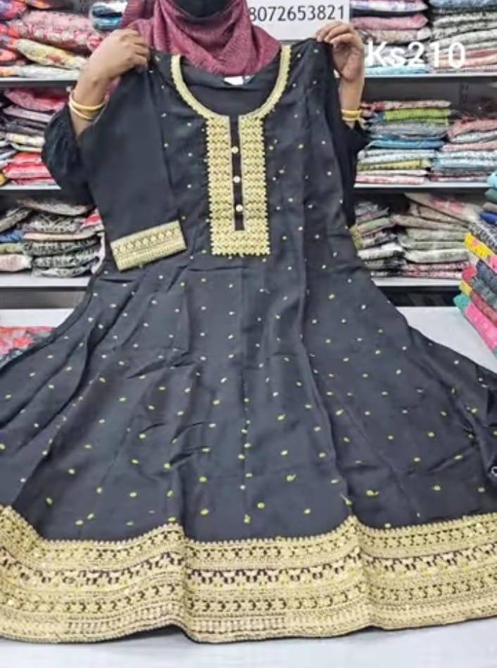 Vichare silk Anarkali With Dupatta | KS120