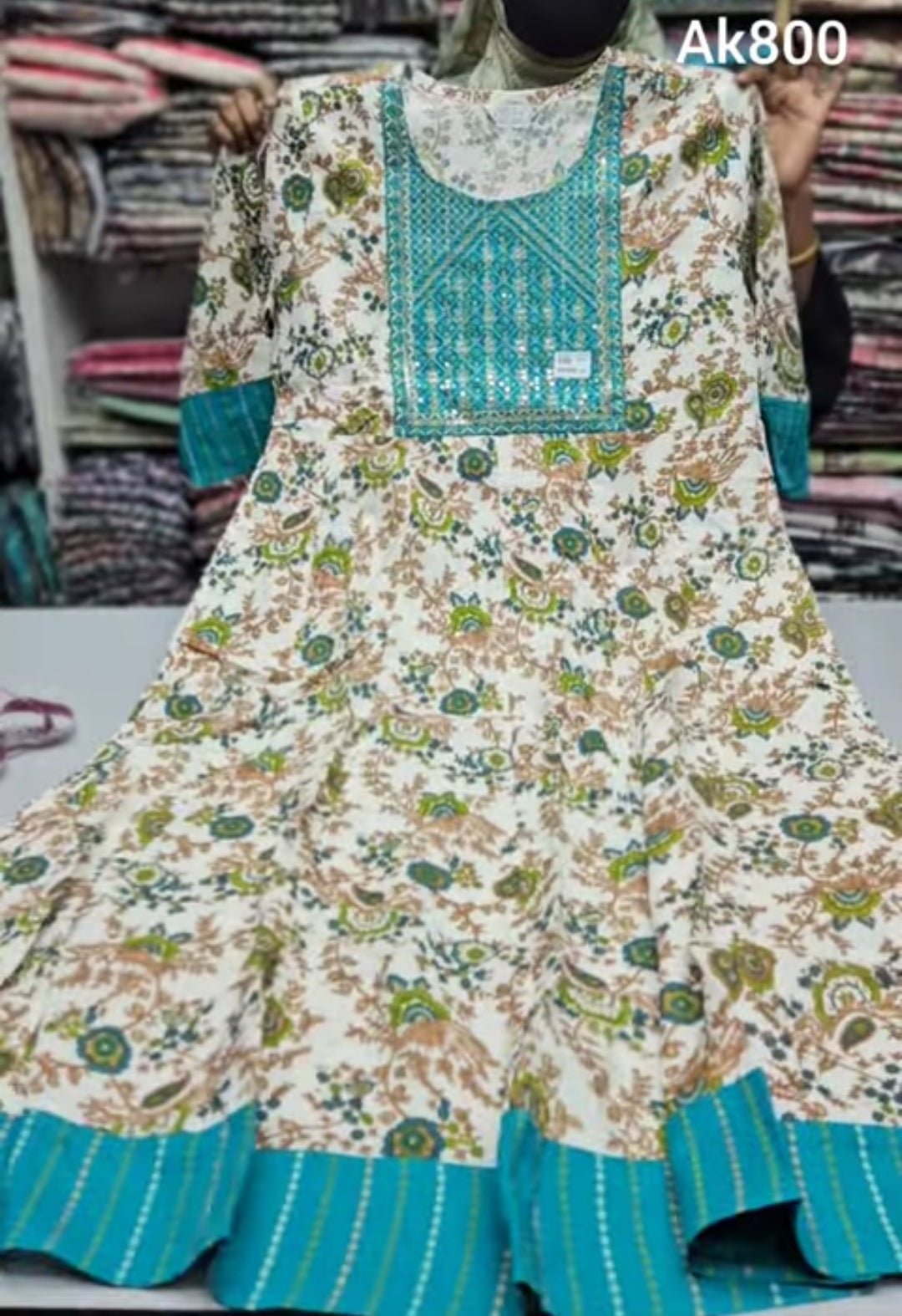 Rayon Anarkali Kurti | AK800