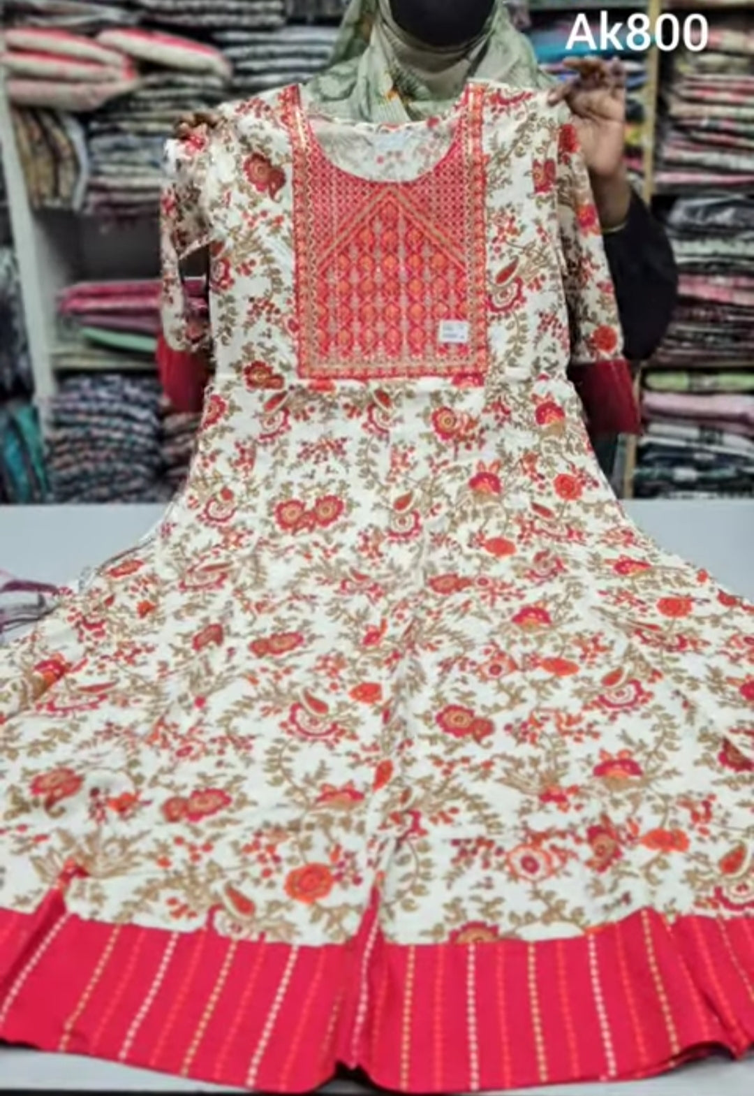 Rayon Anarkali Kurti | AK800