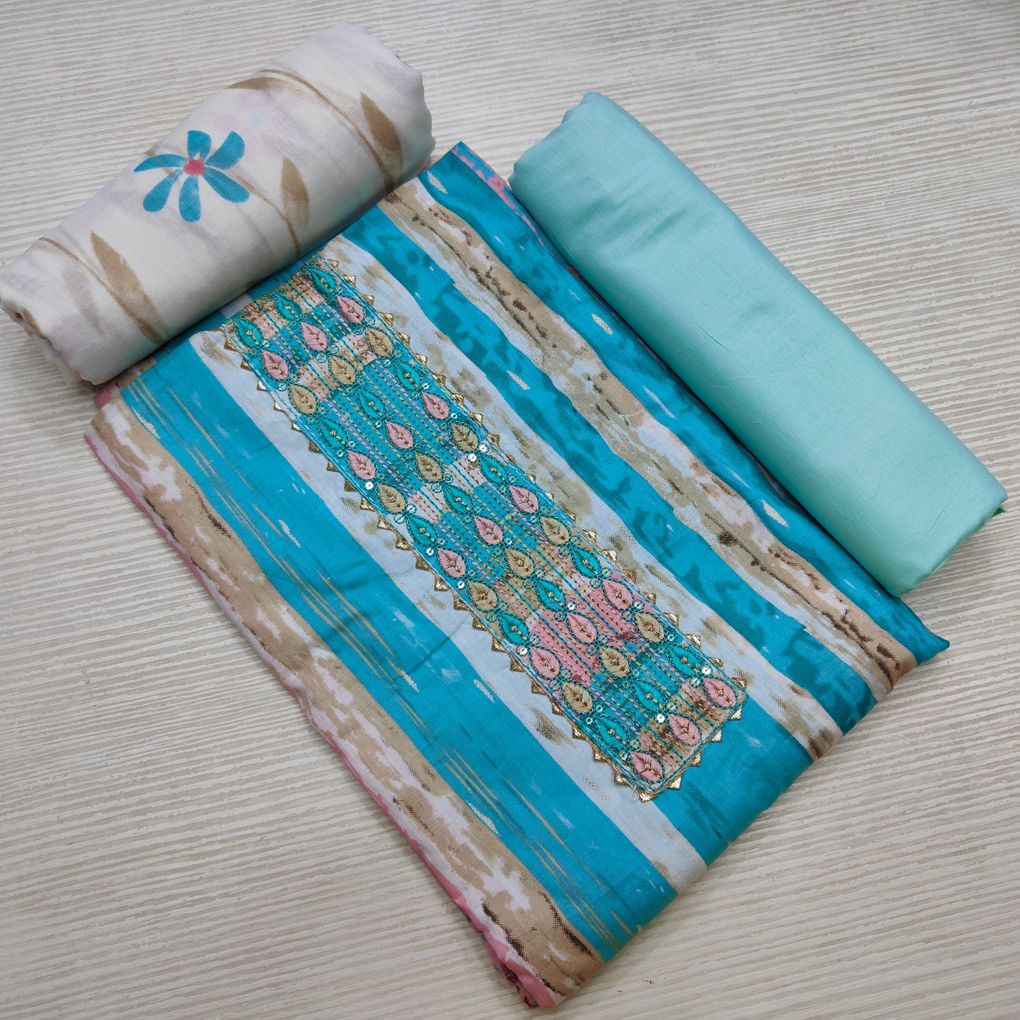 Unstitched Salwar Material | Pure Cotton | SM42