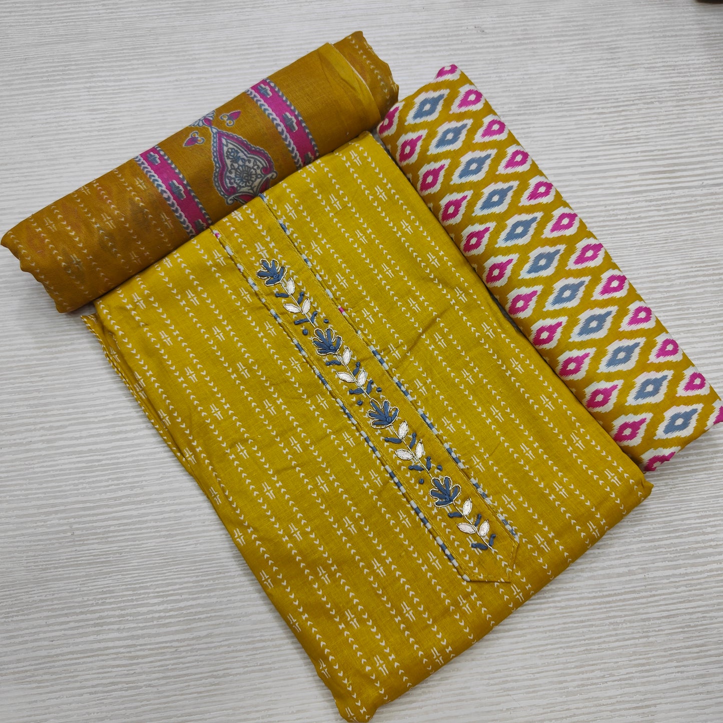 Unstitched Salwar Material | Pure Cotton | SM49