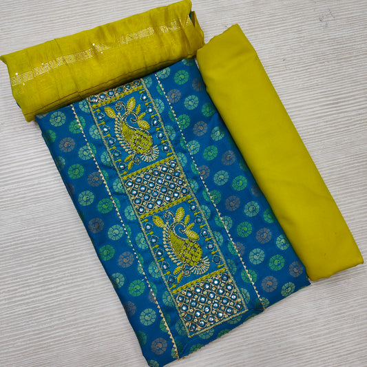 Unstitched Salwar Material | SM64