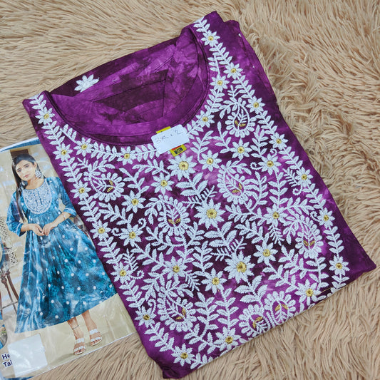 Rayon Anarkali Kurti | AK511