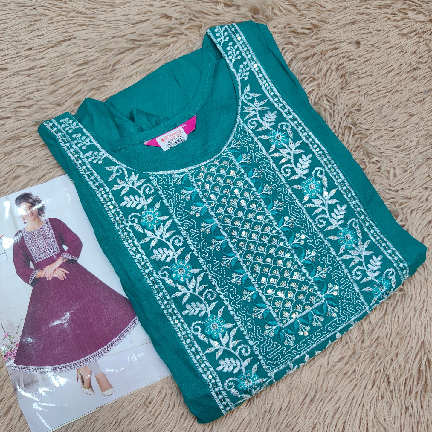 Rayon Anarkali Kurti | AK525