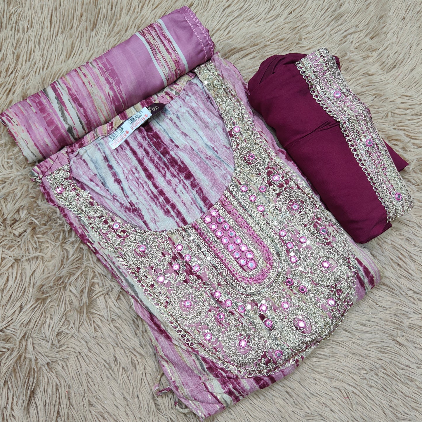 Top Bottom Dupatta Set | TS573