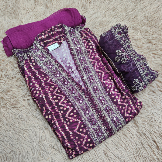 Top Bottom Dupatta Set | TS590