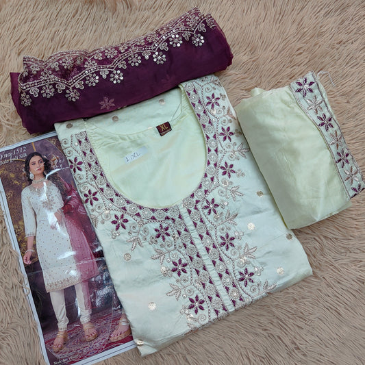 Top Bottom Dupatta Set | TS630