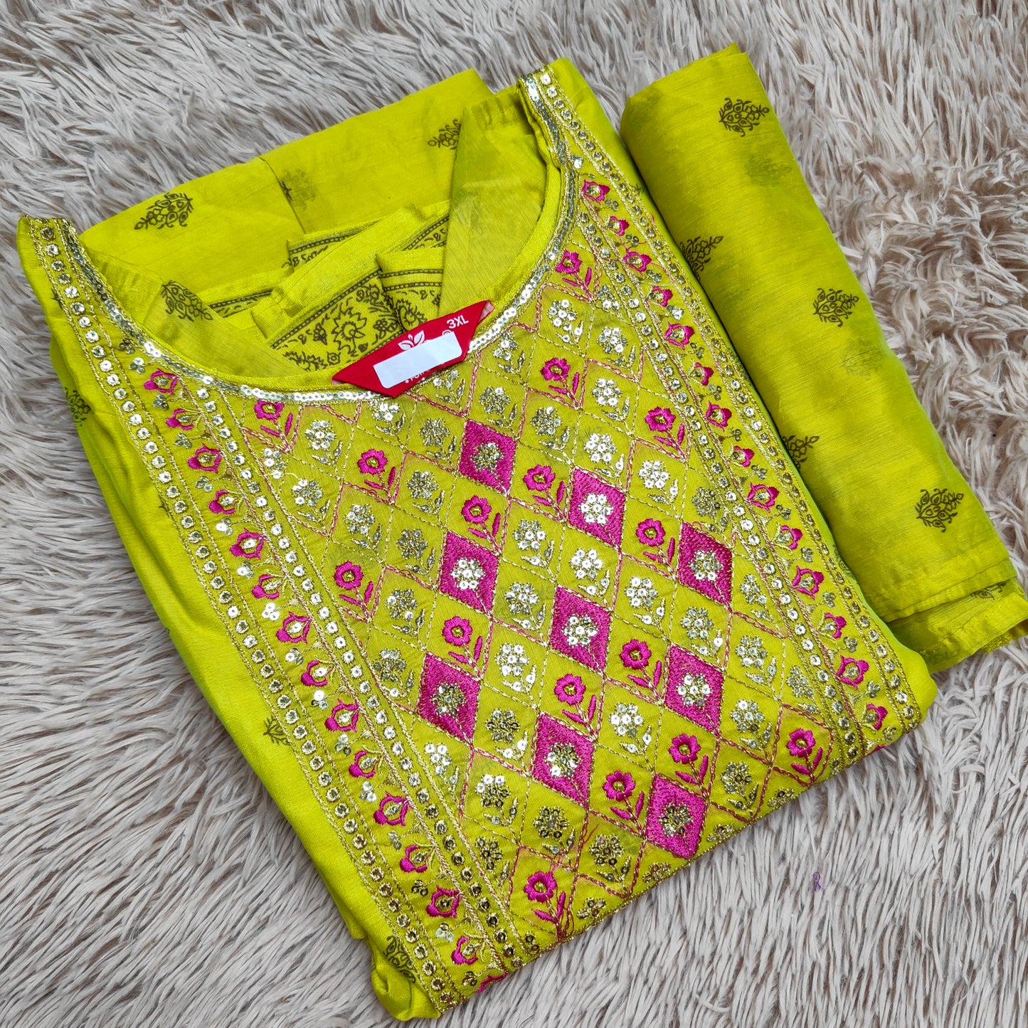 Kurti with Shawl | KS516