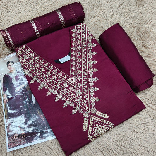 Top Bottom Dupatta Set | TS837