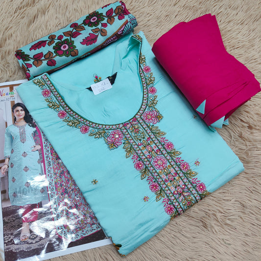 Top Bottom Dupatta Set | TS844