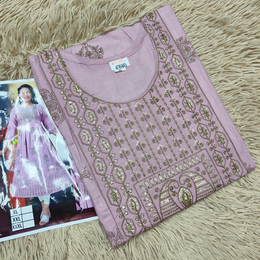 Rayon Anarkali Kurti | AK802