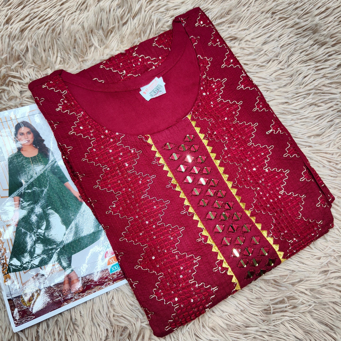 Rayon Anarkali Kurti | AK803