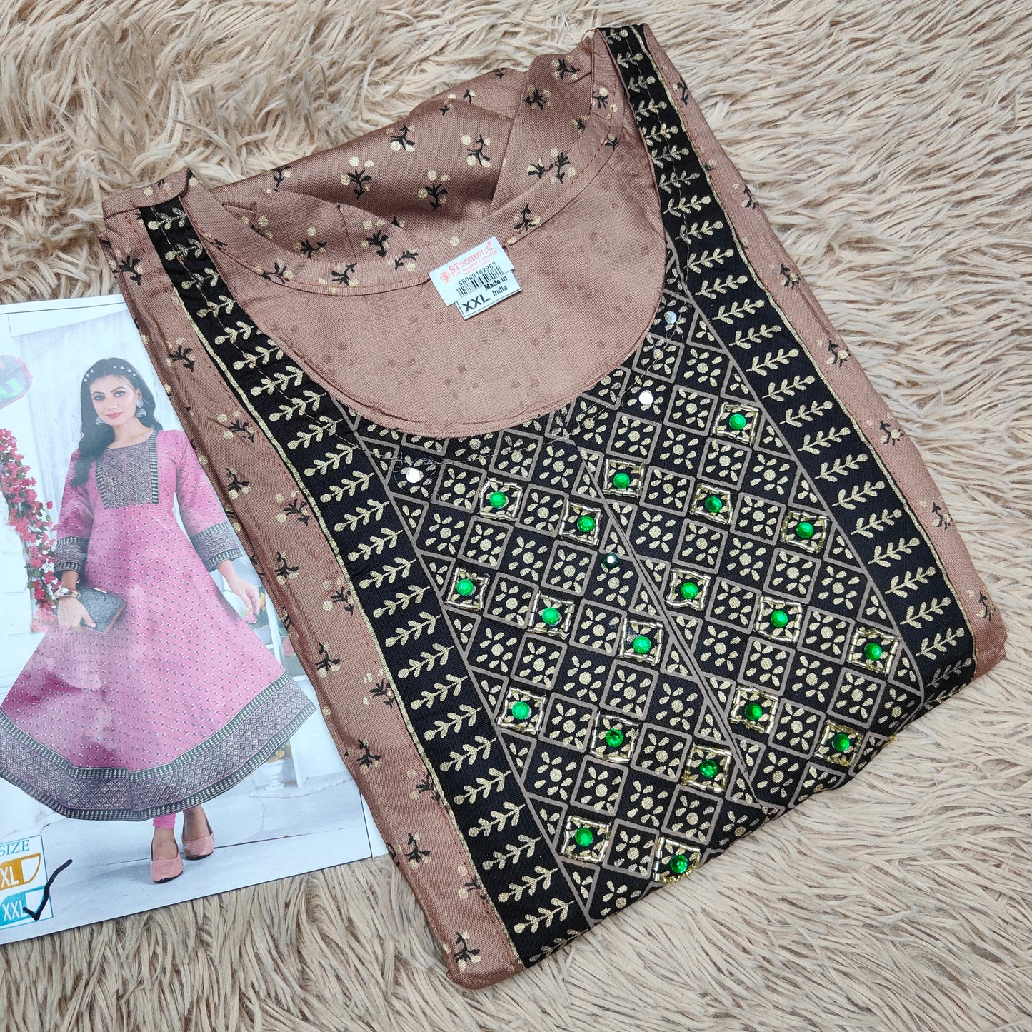 Rayon Anarkali Kurti | AK804