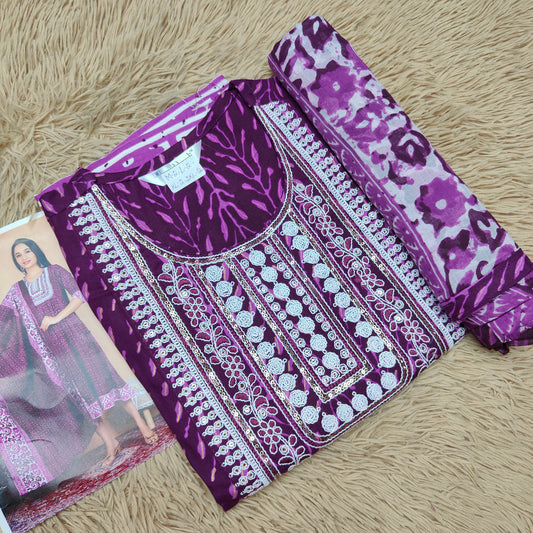 Kurti with Shawl | KS565