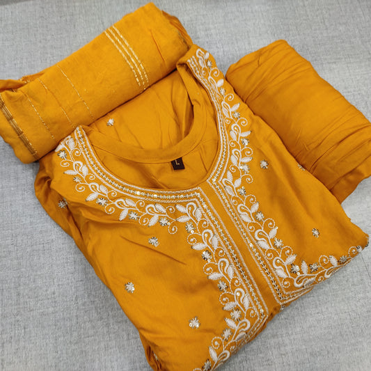 OFFER Top Bottom Dupatta Set | OF55