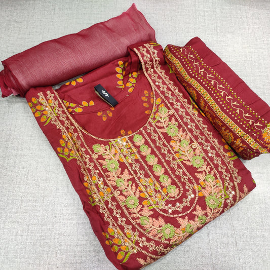 OFFER Top Bottom Dupatta Set | OF75