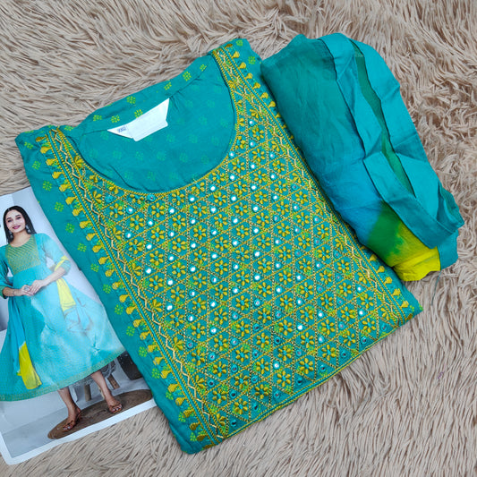 Kurti with Shawl | KS523