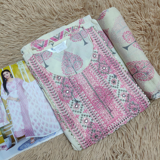 Kurti with Shawl | KS531