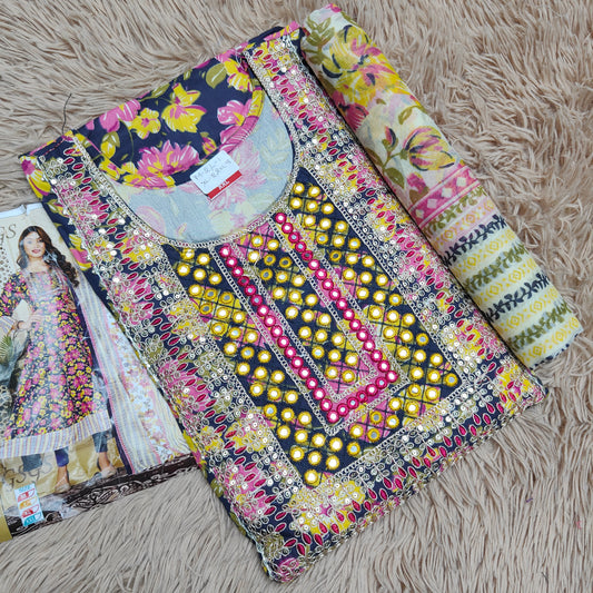 Kurti with Shawl | KS534