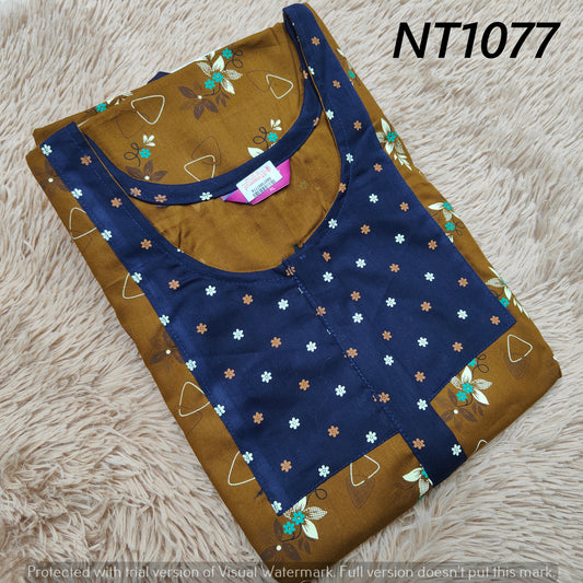 Full Hand Nighty | Premium Cotton NT1077