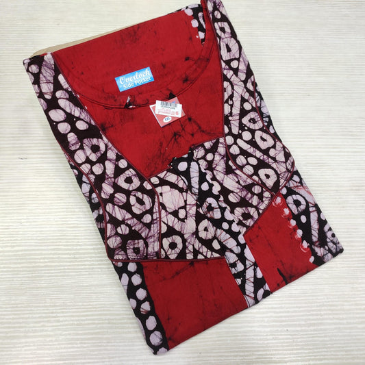 Pure Wax Double Batik Nighty | NT1233