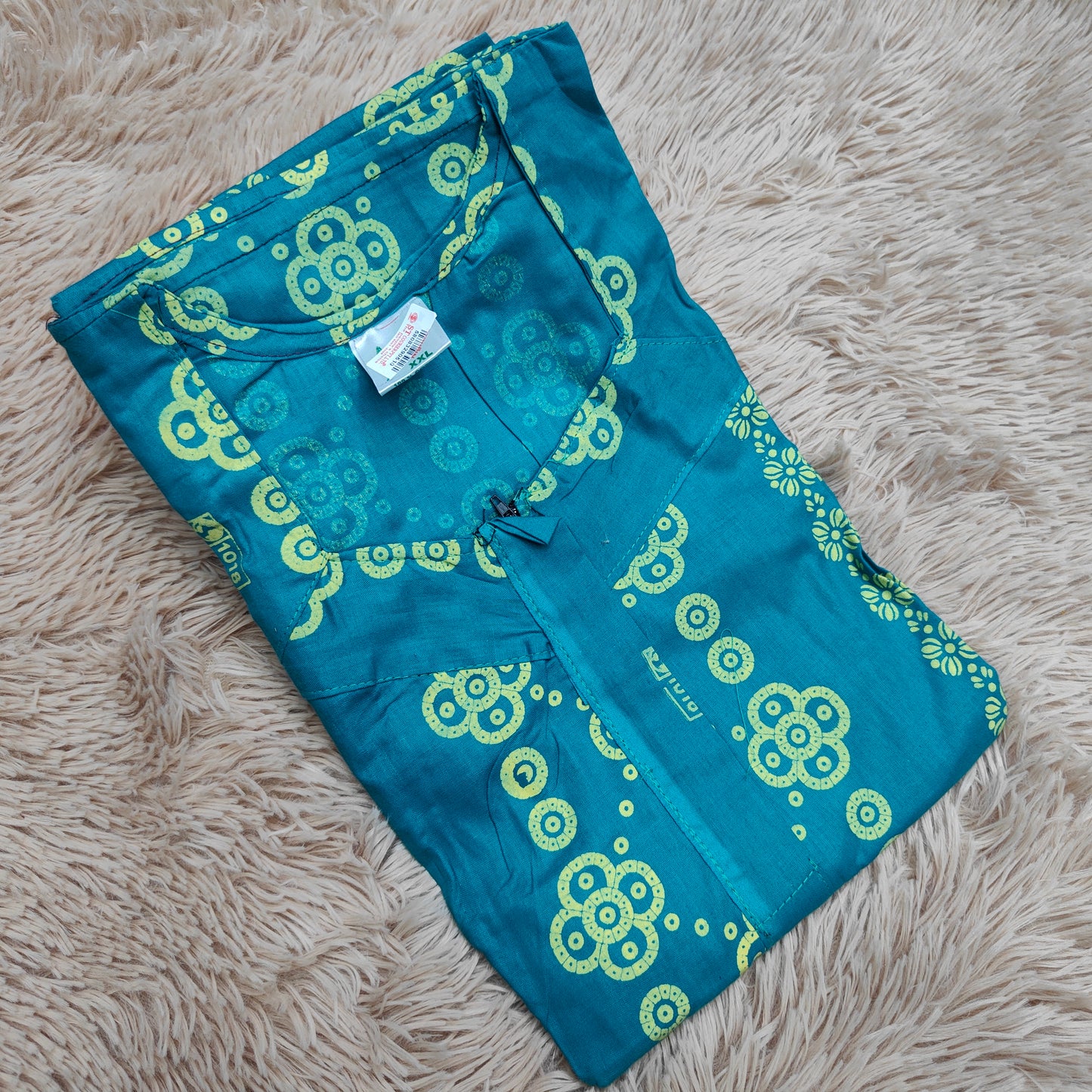 Pure Rajwadi Cotton Nighty | NT370