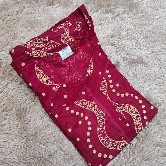 Pure Rajwadi Cotton Nighty | NT373