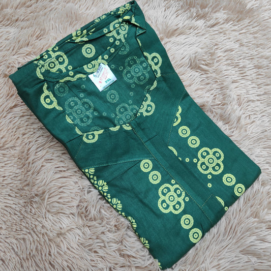 Pure Rajwadi Cotton Nighty | NT374