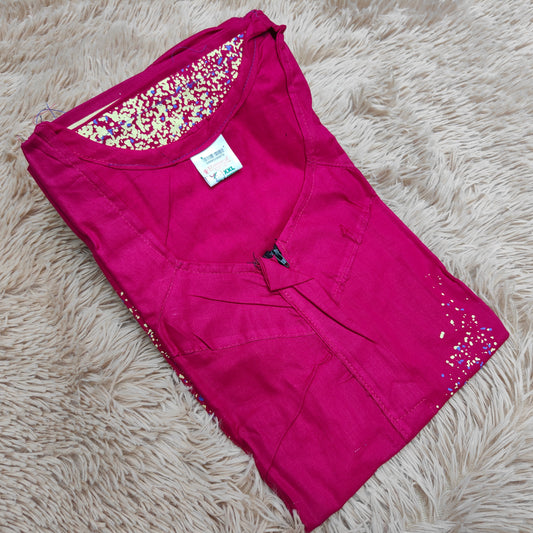 Pure Rajwadi Cotton Nighty | NT382