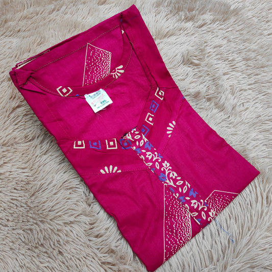 Pure Rajwadi Cotton Nighty | NT405